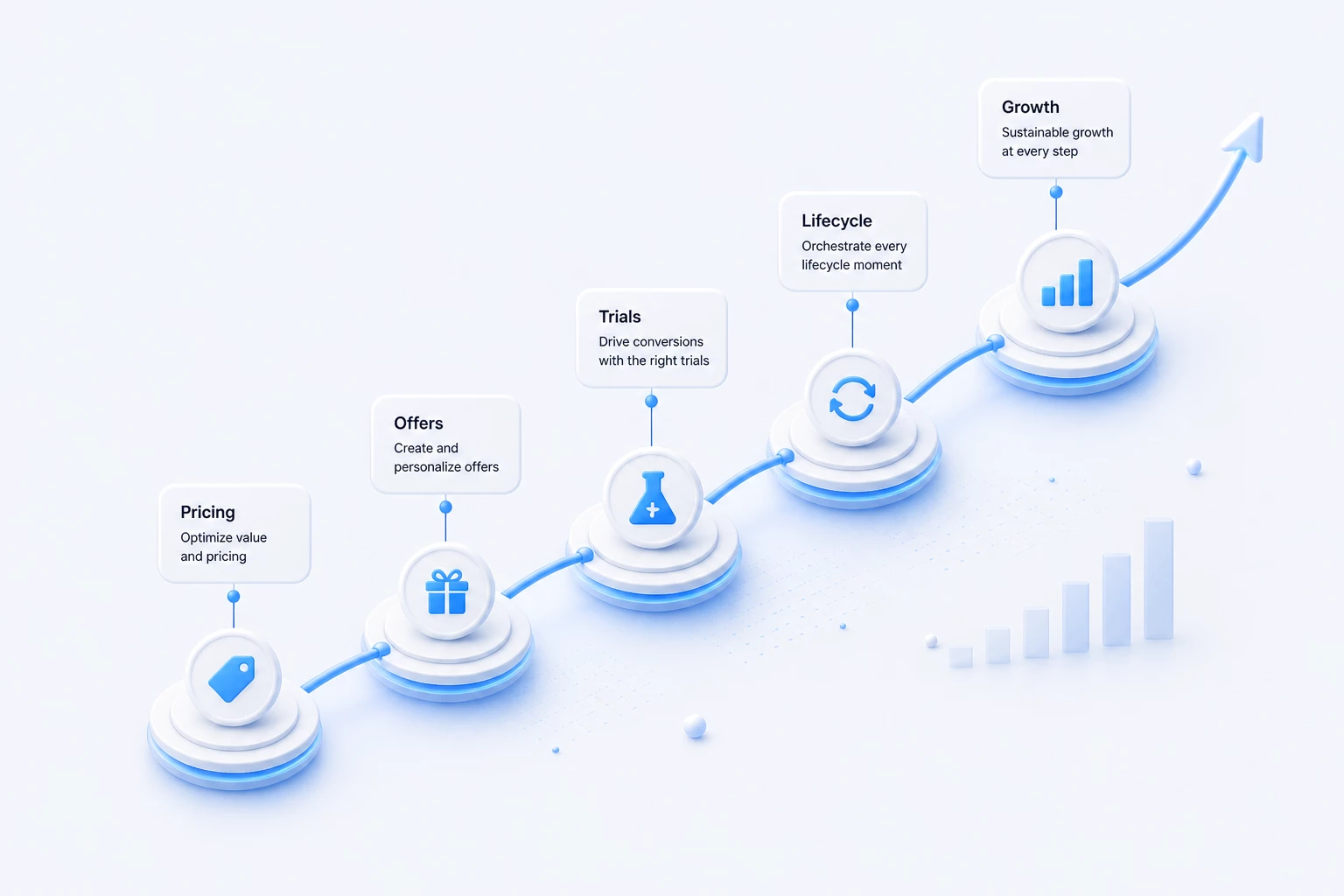 Revenue growth hero illustration